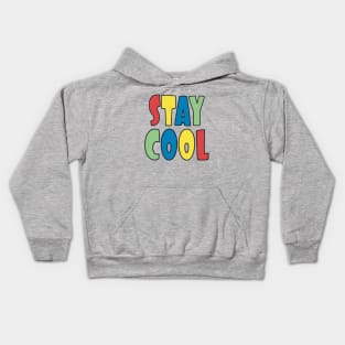 Stay Cool Primary Colors Kids Hoodie